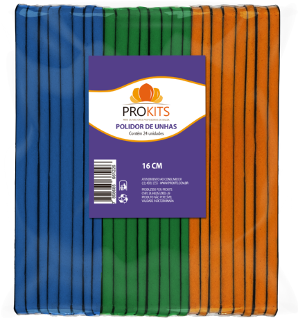 PACOTE COM 24 POLIDORES 16 CM PROKITS